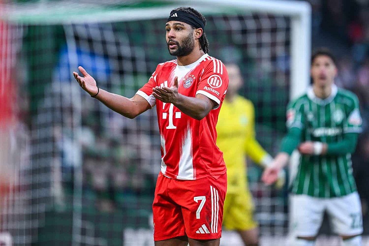 Serge Gnabry está profundamente triste com a eliminação do FC Bayern München na meia-final da Liga dos Campeões